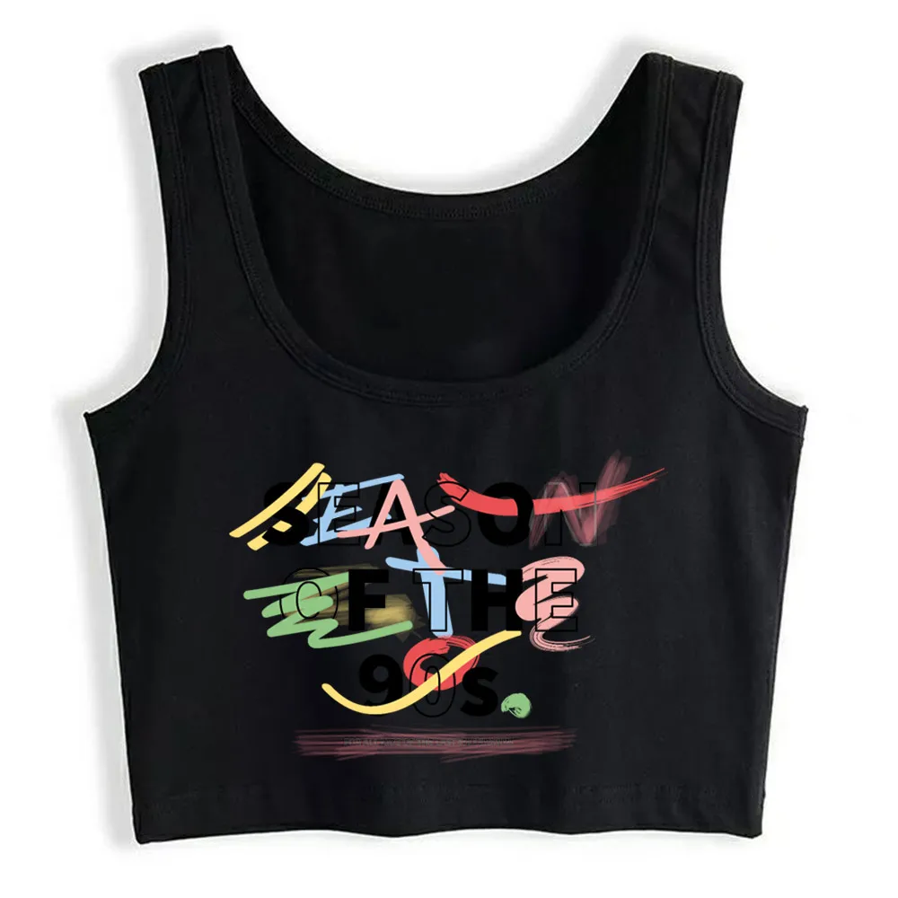 

Crop Top Women Season Of The 90s Harajuku Tank Top Women Cotton Women Clothes