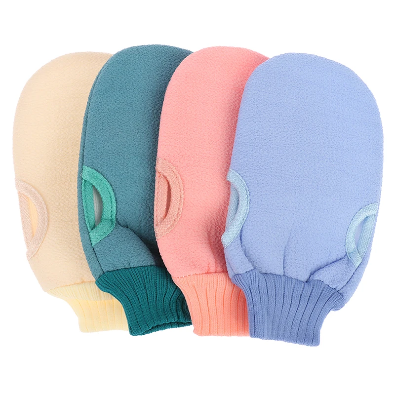 1PCS Bath For Peeling Exfoliating Mitt Gloves For Shower Body Brush Towel Wash Moisturizing SPA Foam Body Massage Sponge