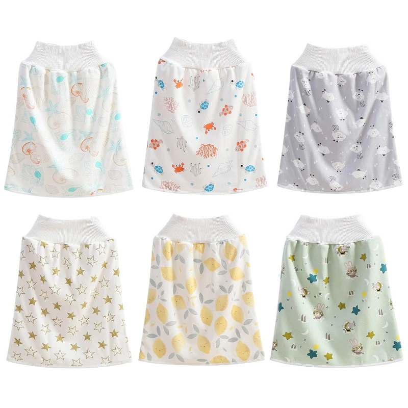 

2 in 1 Comfy Infants Baby Diaper Skirt Waterproof Potty Training Shorts Pants 97BE