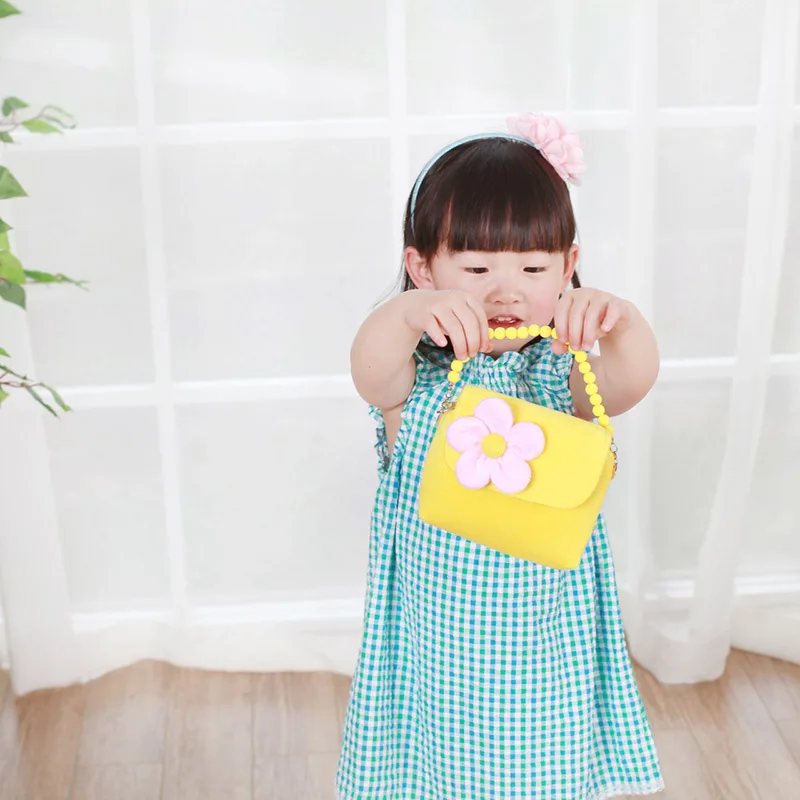 Детский плюшевый Цветок Сумочка маленький кошелек сумка подарки для маленьких