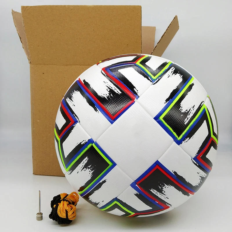 

1 Piece Custom LOGO Soccer Ball Size 5 High Quality PU Team Match Football Training Balls Fan Commemorative Version