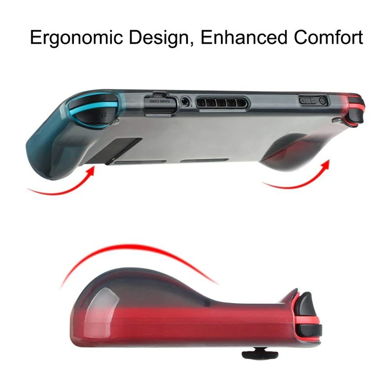 Защитный чехол для Nintendo Switch мягкий из ТПУ в ручном режиме со встроенной удобной