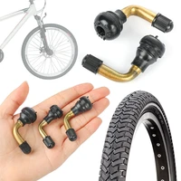 high quality 3 sizes brass angle bent air tyre valves adapter for car cycling accessories valve extension stem