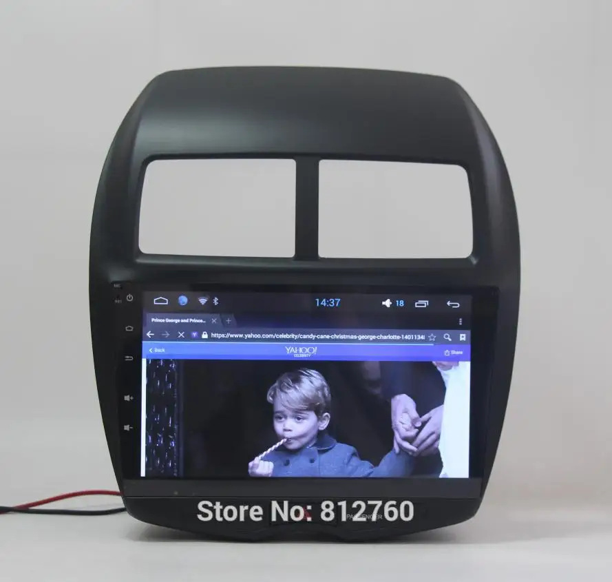 RK3188 четырехъядерный 1024*600 Android 5 1 автомобильный DVD (No) плеер для Mitsubishi ASX с GPS