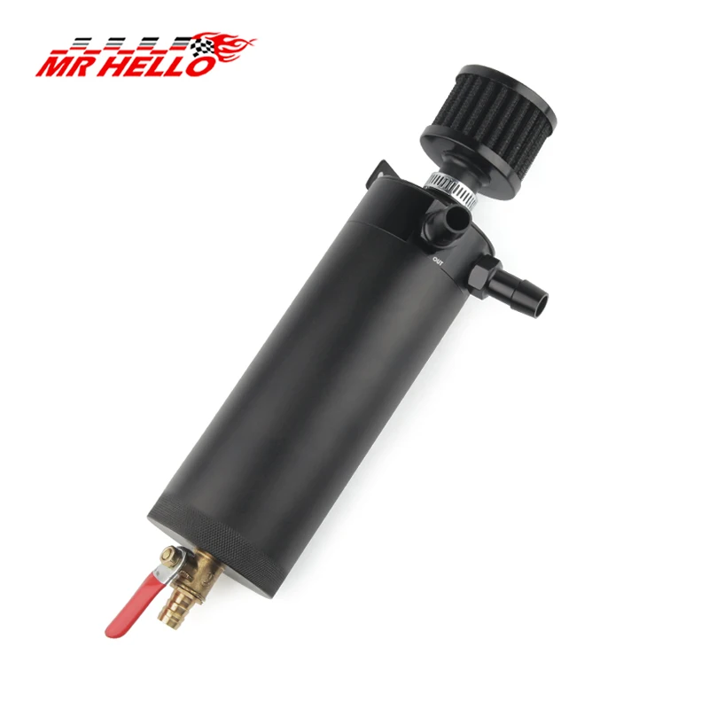 Универсальная алюминиевая перегородка 2 порта новый длинный маслоуловитель бака