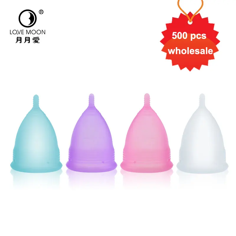 500 шт. менструальная чаша коллектор из медицинского силикона купе Men... женские