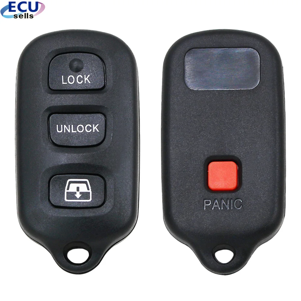 New Replacement Keyless Entry Remote Key Shell Fit for Toyota Sequoia 4Runner Matrix |