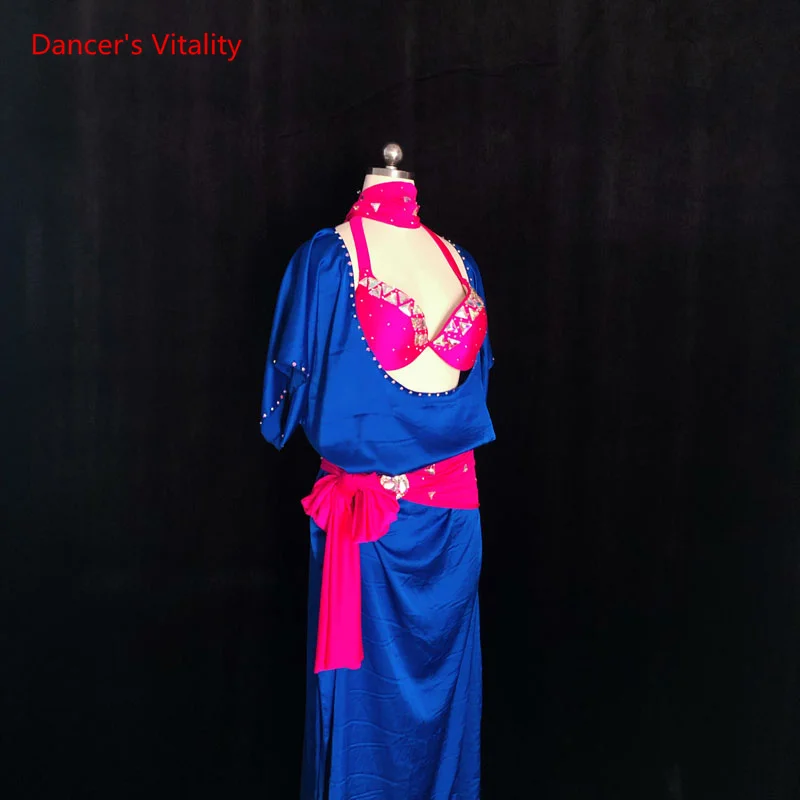 Belly Dance Competition Clothes for Women Bellydance Shaabi Balady Saidi Robe Customzied Child Oriental Outfit Wear |