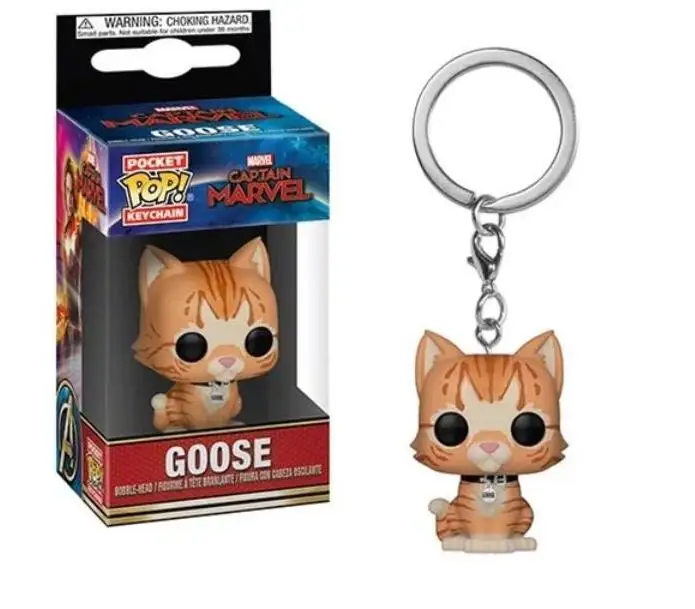 cat Funko Pop HP7 Харри Хедвиг Фокс брелок игрушки дисней Олаф Анна Эльза фигурка принцессы брелок Подвески Игрушки Южная парк Кенни - Цвет: cat