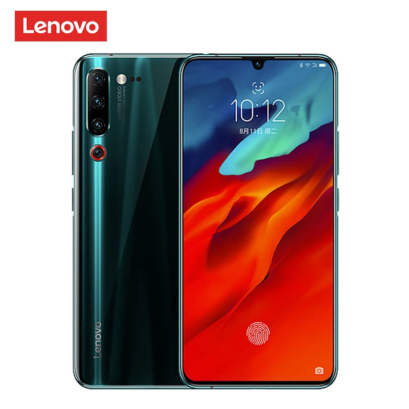 Lenovo Z6 Pro Global Встроенная память смартфон 8GB 128 ГБ 256 Snapdragon 855 Octa Core 6 39 &quotFHD сзади 48MP Quad