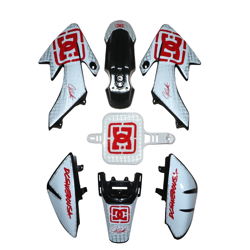 

XR50 CRF50 Plastic kit + 3m graphics Decals Sticker Kit for 50cc 70cc 90cc 110cc 125cc SDG SSR PRO Dirt Pit Bikes