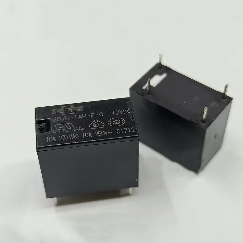 10 шт./лот 100% оригинальное новое реле 307h-1ah-C 307h-1ah-c-5vdc 307h-1ah-C-12 В постоянного тока 307h-1ah-C-24 В постоянного тока 307H 1AH C 4PIN 8A