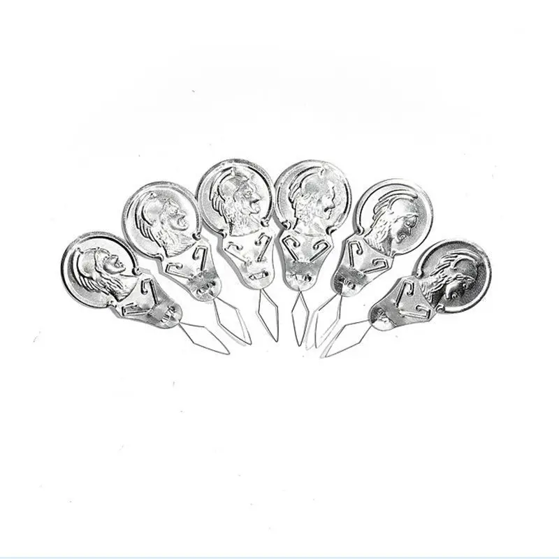 Высококачественный 50 шт./лот алюминиевый лист лук проволока игла толкатель Ститч