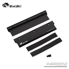 Цельнометаллическая крышка радиатора BYKSKI для ОЗУ, черная крышка радиатора для системы охлаждения жидкости крышка с рассеиванием тепла, 1 шт.