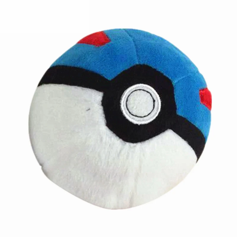 5 дюймовые плюшевые игрушки Pokeball аниме Мультяшные куклы мастер мяч для