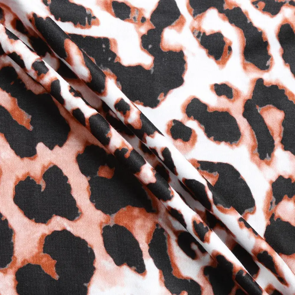 

blusas Womens O-Neck Leopard Print Long sleeves Easy Pullover Top Blouse Sweatshirt blusas mujer de moda 2019 blusa feminina BB3