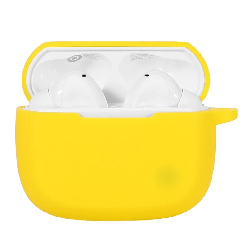 

2021 or ZMI PurPods Pro Case Solid color Non-slip Silicone Wireless Bluetooth Earphones Cover for PurPods Pro Anti-fall Protect