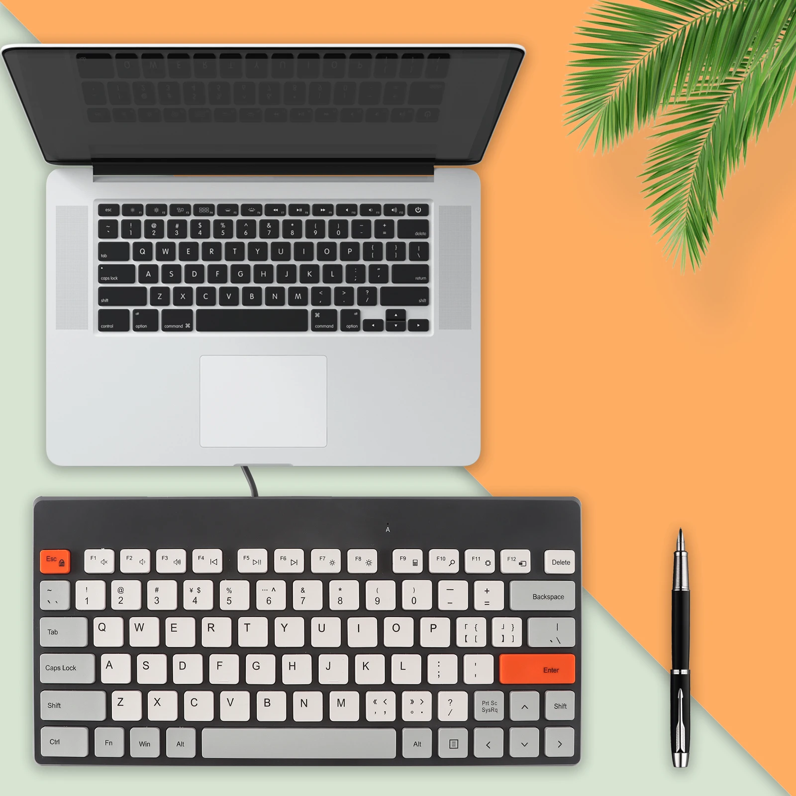 

Ultra-slim Office Keyboard 79 Keys USB Wired Gaming Keyboard PC Laptops Keypad Portable Ergonomic Gamer Keyboard For Notebook