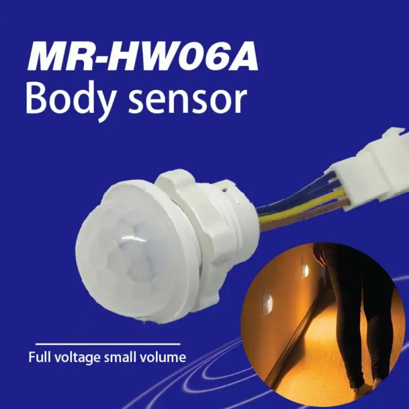 

5Pcs Induction Light LED PIR Infrared Detector IR Infrared Motion Sensor Switch Induct 110-265V 40W Smart Home