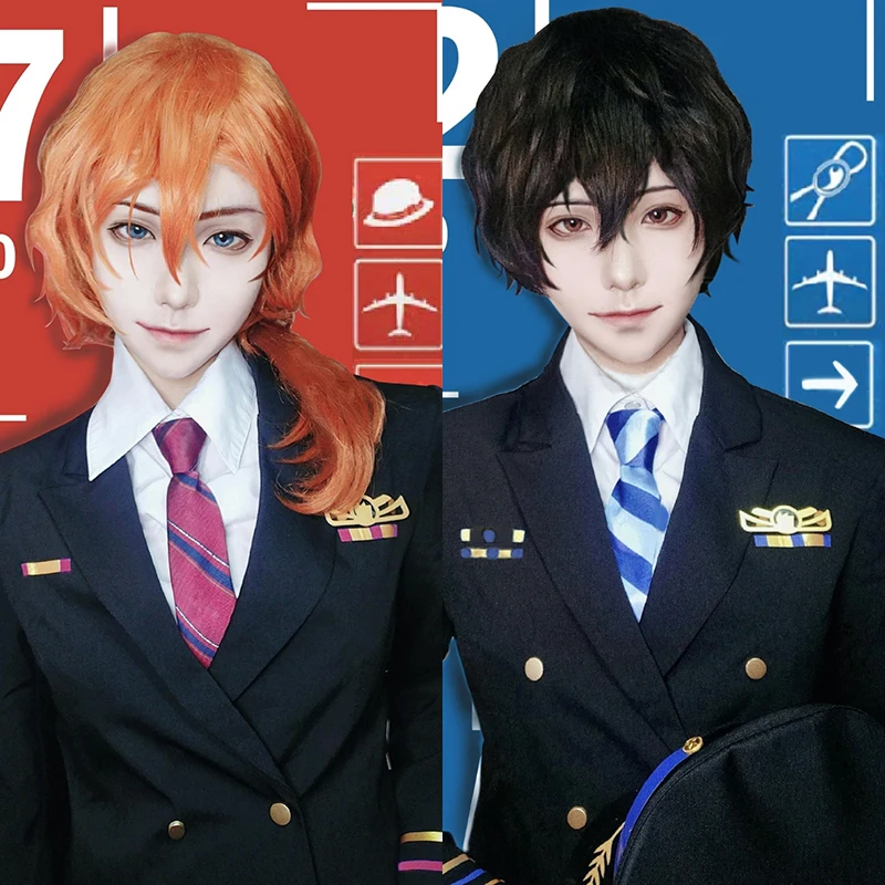 

Костюм для косплея из аниме-комиксов Банго, бродячих псов, дазай Осаму, накахара, чууя