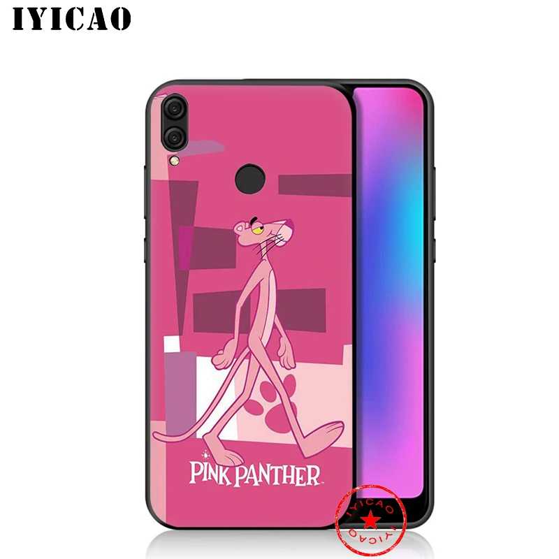 IYICAO Pink Panther Soft Case for Huawei Honor 20 10 9X 9 8C 8X 8 7X 7C 7A 6A Nova 5i 4 3i 2 2i Lite Pro View Note |