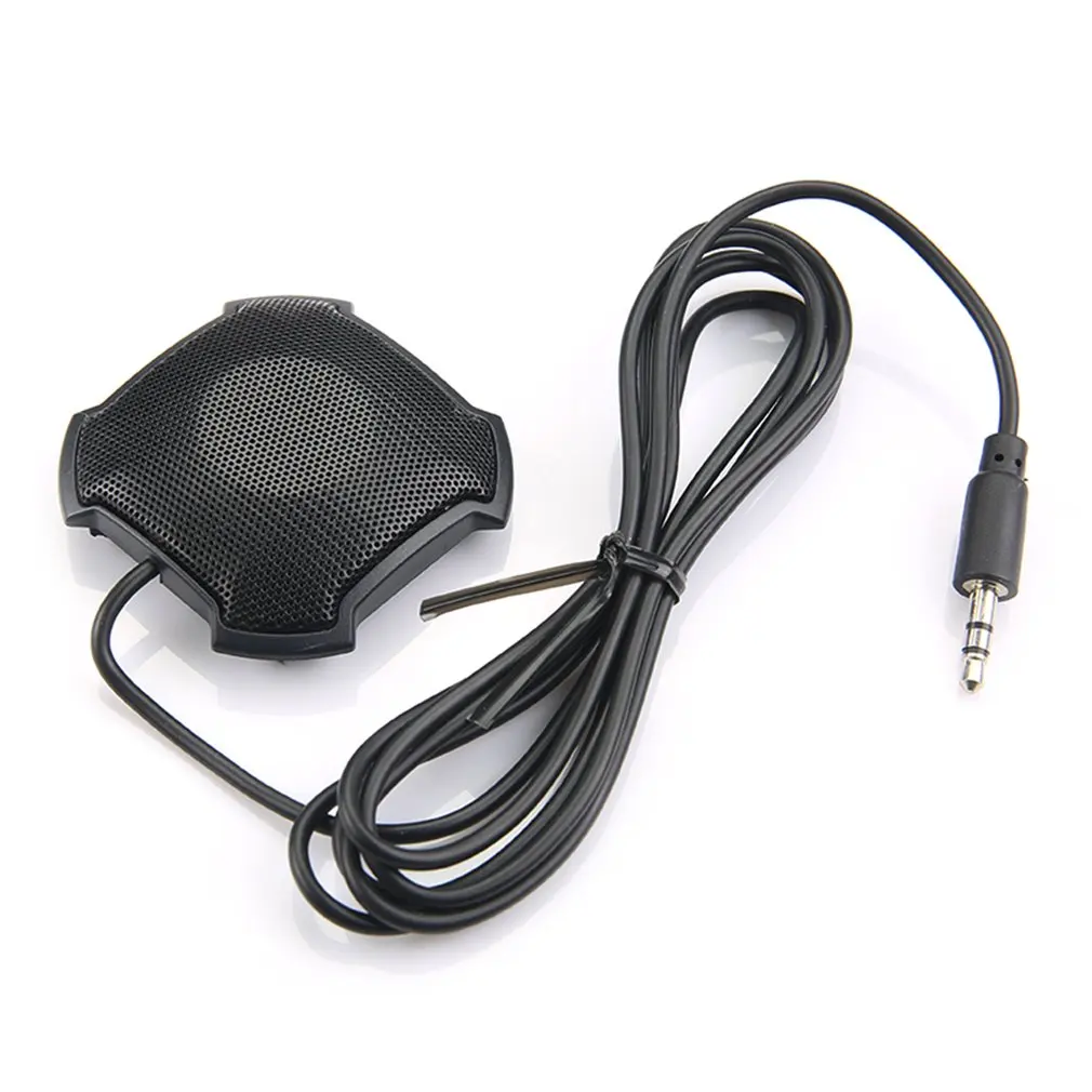 

Omnidirectional Pickup Mic with 3.5mm Audio Jack Condenser Conference Microphone for Skype VOIP Call Voice Chat