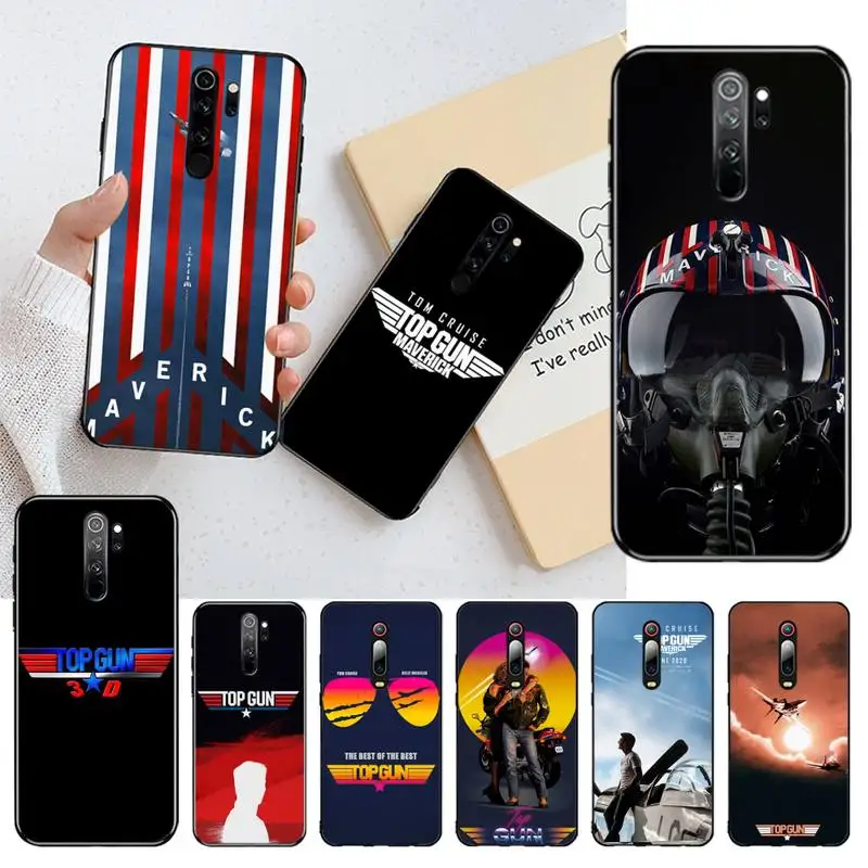 Top Gun Maverick Том Круз чехол для телефона Redmi Note 9 8 8T 8A 7 6 6A экшн-камеры Go Pro Max K20 |