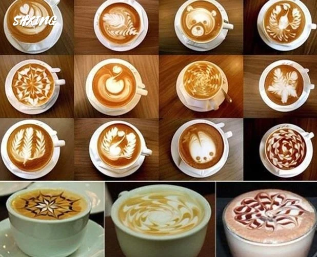 Аксессуары для кофе 16 шт./компл. пластиковый трафарет украшения торта шаблон