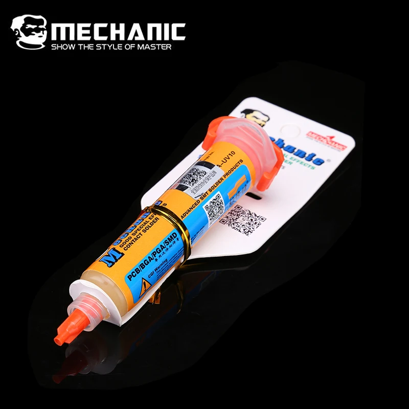 MECHANIC NO clean BGA флюс паяльной пасты сварочный паяльная смазка для SMD PGA PCB ремонтный