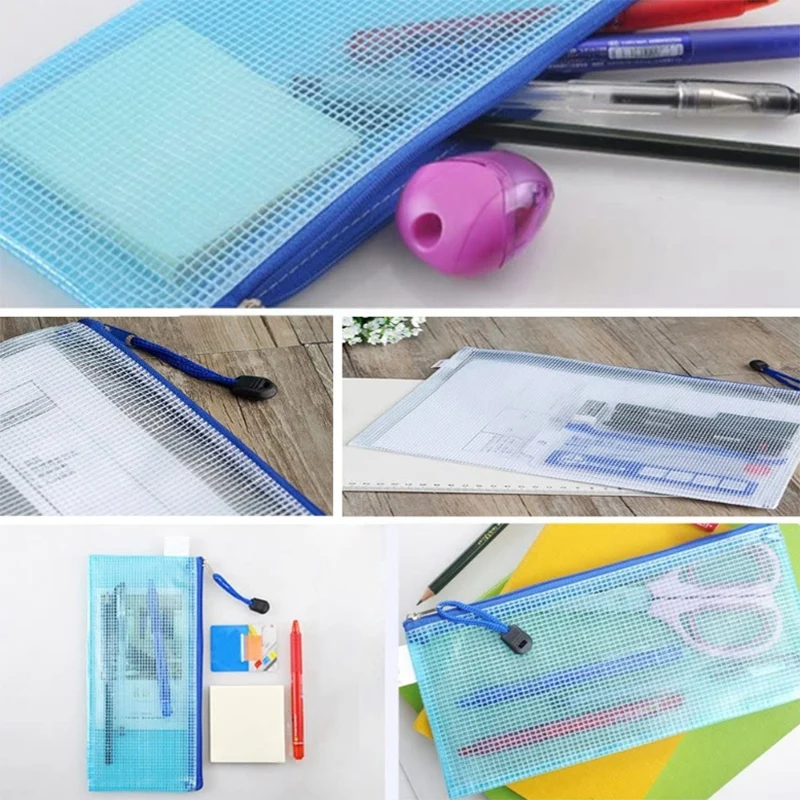 Маленькая сумка для хранения документов на молнии зажим счетов ящик бюджета