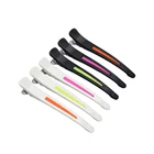 Аллигатора заколка для волос, парикмахерские зоны позиционирования резиновый крокодил зажим для волос профессиональные салонные парикмахерские инструменты для создания объема E960