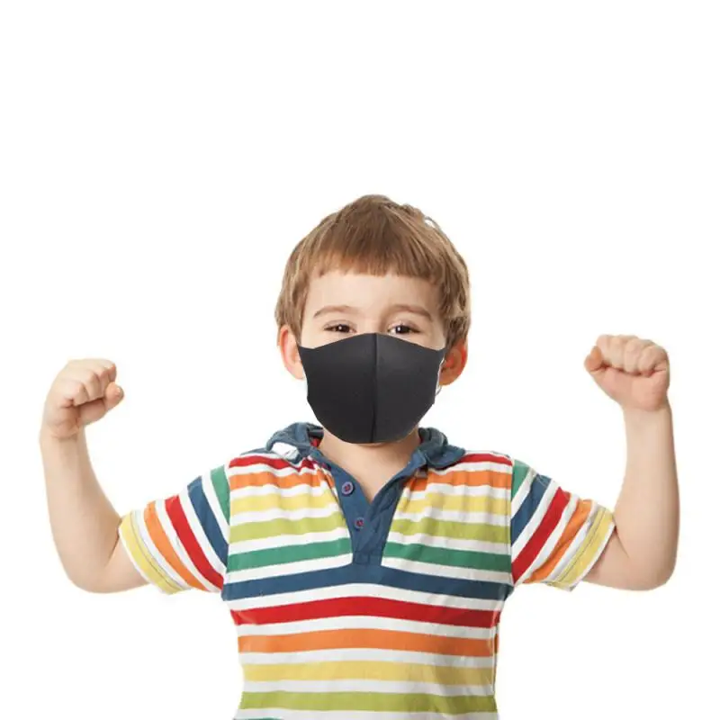 Маски для взрослых и детей 10 шт. безопасные дышащие многоразовые солнцезащитные