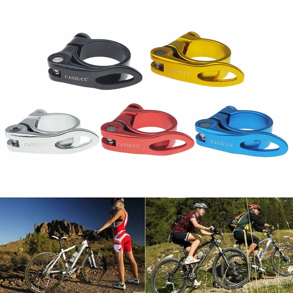 

Bicycle Seatpost Clamp Aluminum Ultralight MTB Quick Release Mountain Bike Seatpost Clamp For 27.2/30.8/31.6mm Cycling Parts