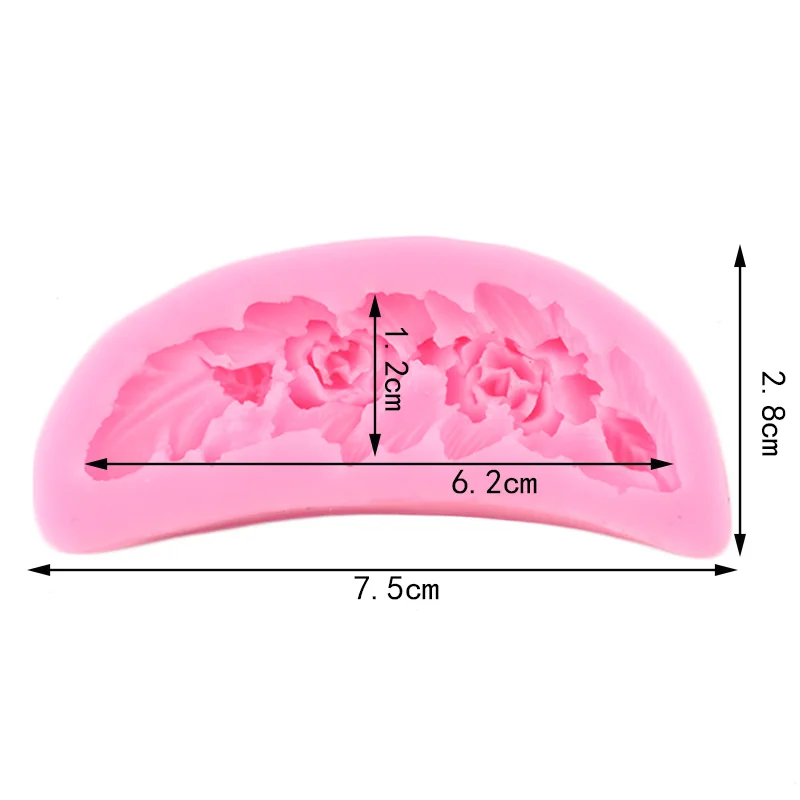 Силиконовая форма в виде Розы инструменты для украшения свадебного торта