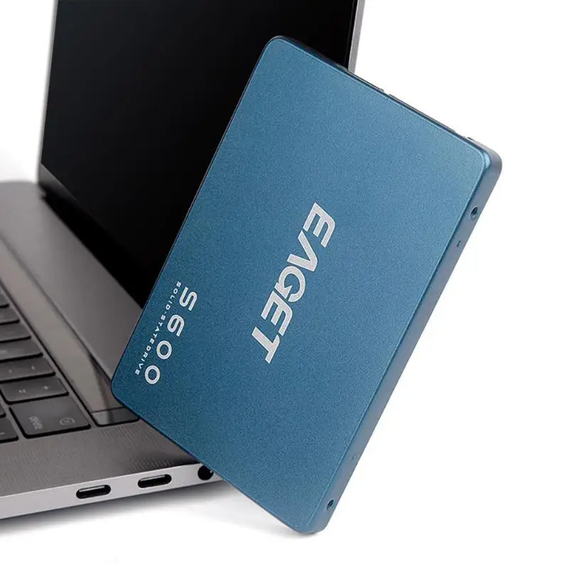 EAGET S600 2,5 дюймов SATA 3,0 SSD жесткий диск 128 ГБ/256 Гб внешний твердотельный накопитель для настольного ноутбука ПК твердотельный накопитель
