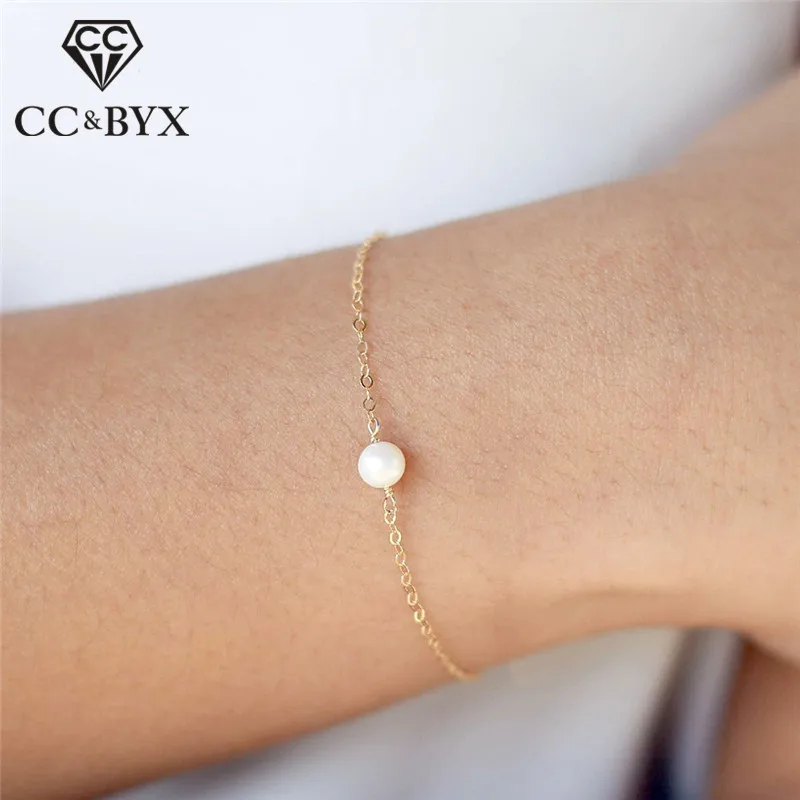 Женские браслеты из чистого серебра 925 пробы регулируемые с пресноводным