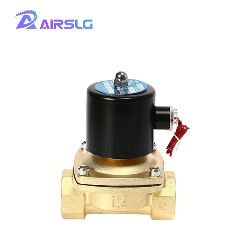 Нормально замкнутый электромагнитный клапан водяной AC 220 В 110 DC 12 24 g3/8 &quotG1/2" G3/4