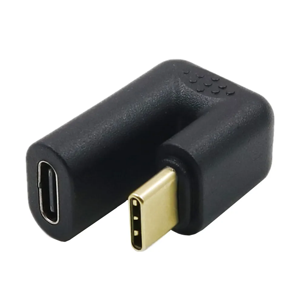 

USB 3.1 Version Type-c Male to Female U-shaped 90 360 Degree Adapter Supports Audio and Video 4K*60hz Resolution 10Gbps
