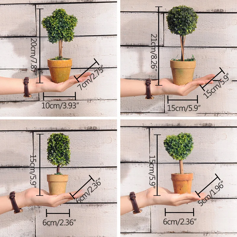 Оптовая продажа продвижение искусственное Горшечное растение украшения дома