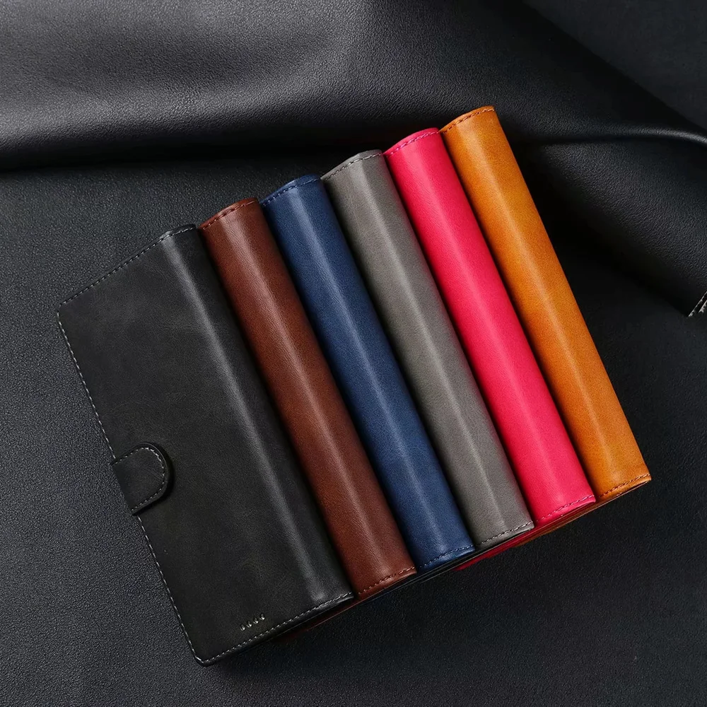 Кожаный чехол для samsung Galaxy Note 9, 10 лет, S10 S9 S8 плюс A10 A20 E A40 A30 A50 S A70 A80 A90 A50S A51 A71 A7-бумажник с откидной крышкой