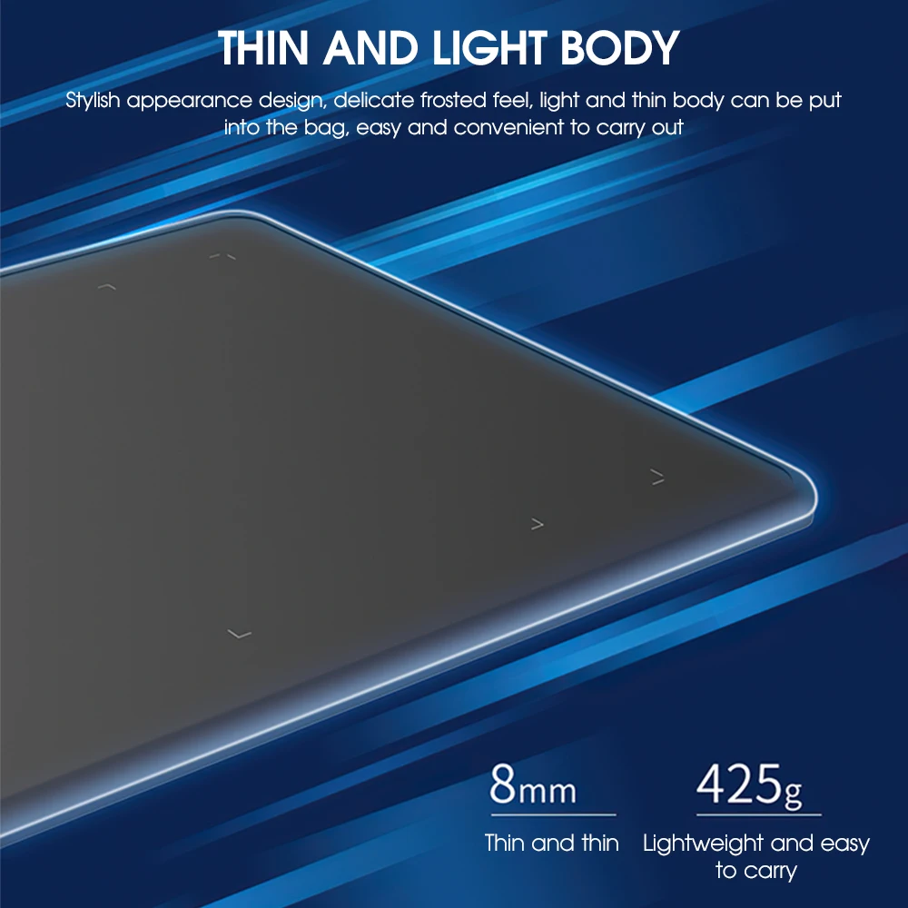 Графический планшет цифровой для рисования OSU и анимации 8192 уровней нажатия