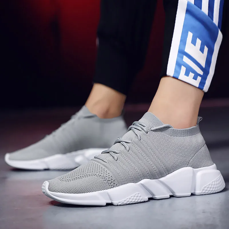 Мужские кроссовки Мужская Спортивная обувь Сетчатый светильник Обувь для бега