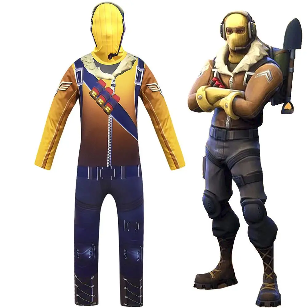 Детские костюмы для костюмированной вечеринки Королевского пилота маска зентай