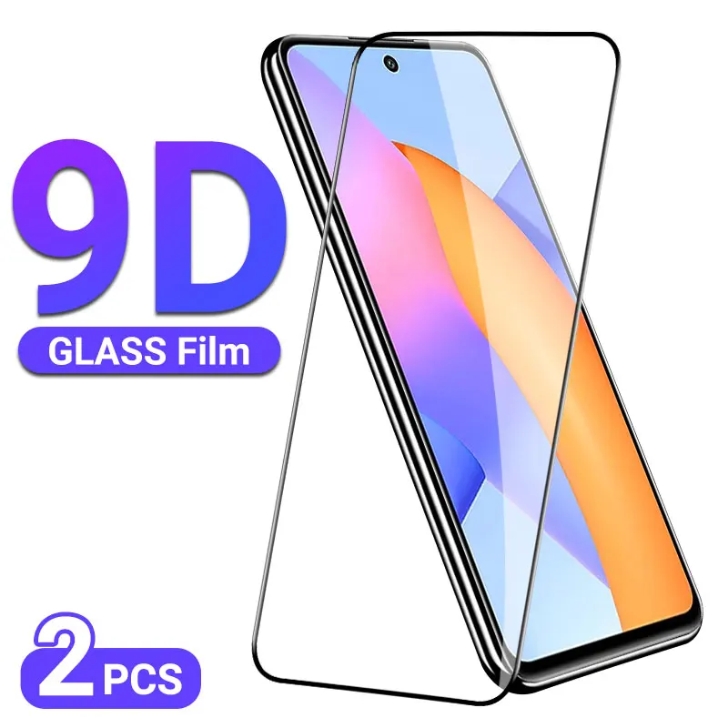 

Full Cover Protective Glass For Honor 10X Lite Tempered Screen Protector on Honor Magic 2 Play 3E 4 Pro V20 V30 V8 X10 Max Glass
