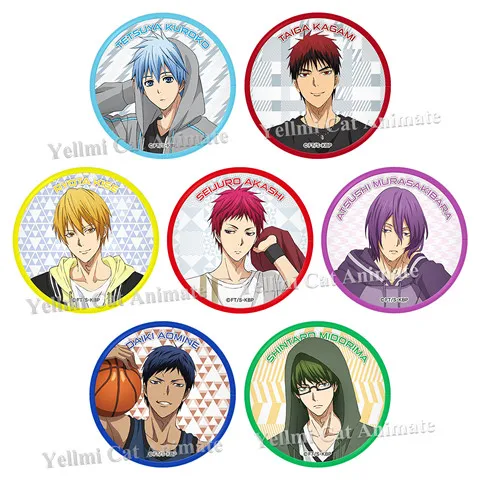 1 шт. Значки для рюкзака Kuroko no Basuket 58 мм|Броши| |