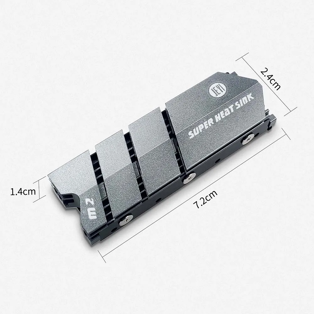 JEYI SSD карта охлаждения M.2 радиатор NVME NGFF 2280 алюминиевый лист теплопроводность