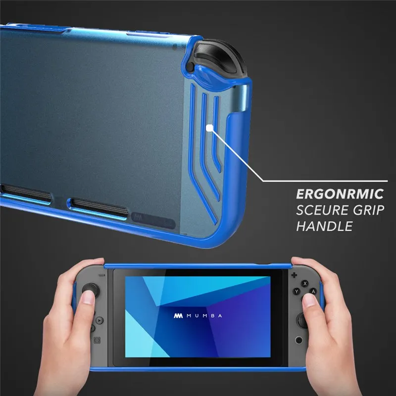Для nintendo Switch чехол Mumba Slimfit серии Премиум Тонкий прозрачный гибридный защитный чехол для nintendo Switch выпуска
