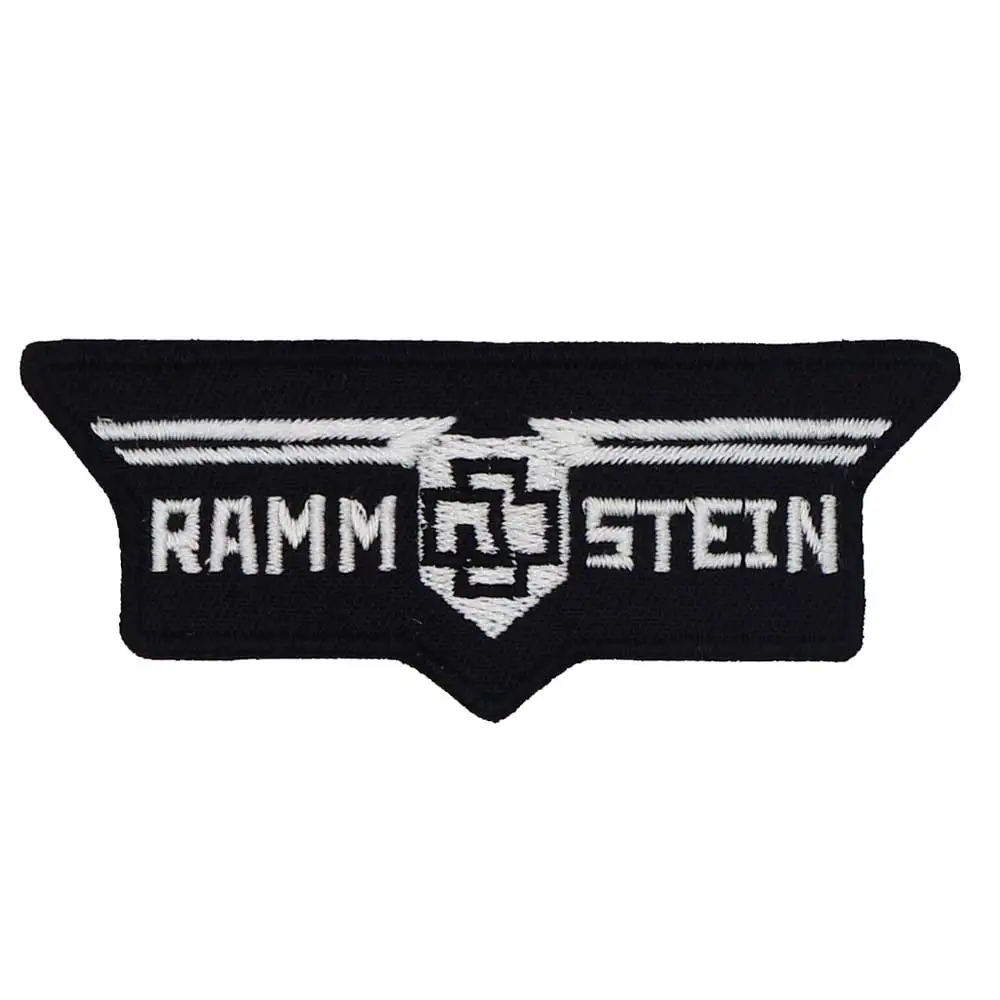 Забавные байкерские мотоциклетные наклейки RAMM STEIN с вышивкой в стиле панк