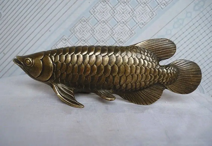 Китайская народная культура ручной работы медная Бронзовая Статуя Статуэтка