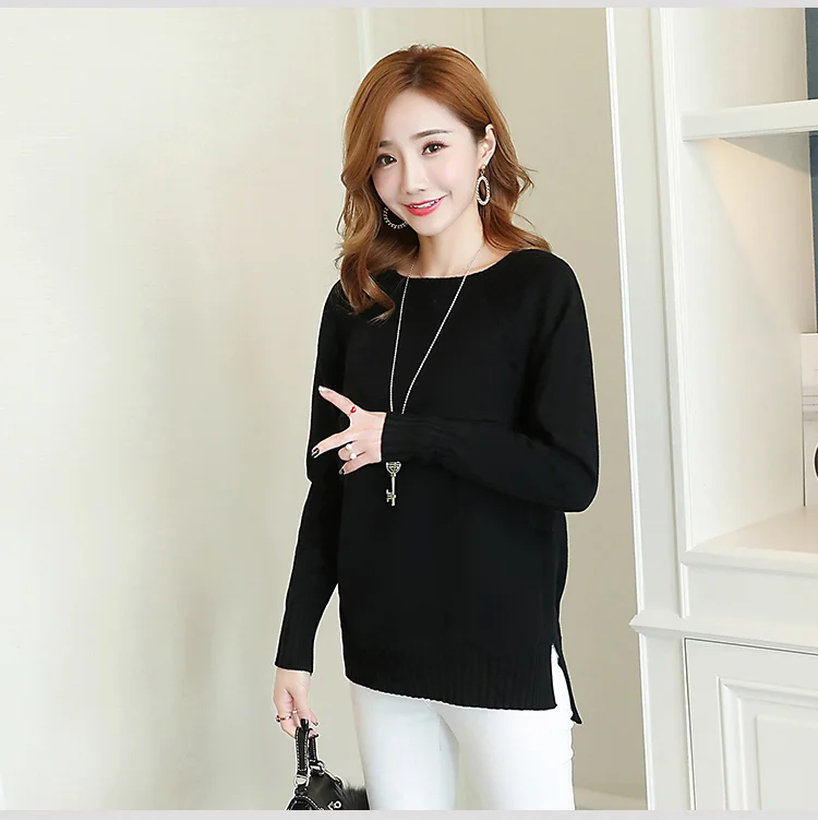 Новинка зимние модные трикотажные свитера для кормящих матерей рубашки одежда